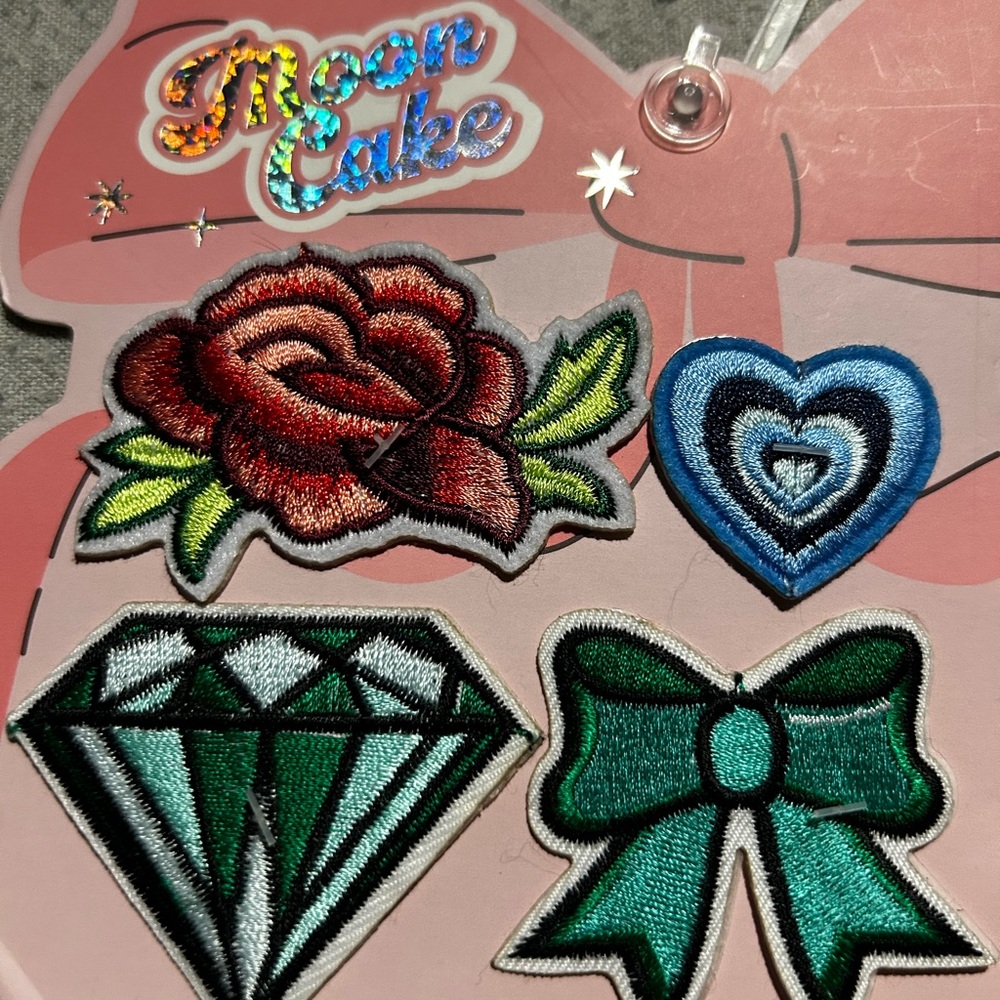 Embroidered Patch and Enamel PinSet - Picture 3 of 5